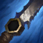 <strong style="color:#62d66c;">Stalker's Blade</strong><br><groupLimit>Limited to 1 Gold Income or Jungle item.</groupLimit><br><br> 10% Life Steal vs. Monsters<br><br><unique>UNIQUE Passive - Chilling Smite:</unique> Smite can be cast on enemy champions, dealing reduced true damage and stealing 20% Movement Speed for 2 seconds.<br><unique>UNIQUE Passive - Tooth / Nail:</unique> Basic attacks vs. monsters deal 40 bonus damage. Damaging a monster with a spell or attack steals 30 Health over 5 seconds and burns them for 80 magic damage.<mana> While in the jungle or river, regenerate up to 8 Mana per second based on your missing Mana.</mana> This item grants <font color='#99BBBB'><a href='SpecialJungleExperience'>Monster Hunter</a></font>. Stalker's Blade