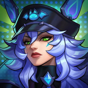 BLUE BLACK GURL#EUW
