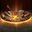 <b>Yerden Bitme</b> <br> <i>Taliyah yerden bir kaya parçasının bitmesini ve üstündeki rakipleri seçtiği yöne savurmasını sağlar.</i>