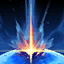 <b>Falling Star / The Skies Descend</b> <br> <i>Falling Star: Aurelion Sol crashes a star into the earth. This impact deals magic damage and stuns enemies while also granting Stardust for each enemy champion it hits. Gathering enough Stardust transforms Aurelion Sol's next Falling Star into The Skies Descend.<br><br>The Skies Descend: Aurelion Sol drags a giant star down from the heavens with an increased impact zone and increased damage, knocking up enemies rather than stunning them. A shockwave then spreads from the edge of the impact zone, which damages and slows the enemies it hits. Stardust increases the impact area of both Falling Star and The Skies Descend.</i>