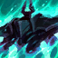 <b>Ölüler Âlemi</b> <br> <i>Mordekaiser kurbanını farklı bir boyuta sürükleyerek niteliklerinin bir bölümünü çalar. Eğer kurbanını katlederse, hedef yeniden doğana kadar nitelikleri korur.</i>