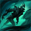 <b>Harrowed Path</b> <br> <i>Viego commands the Black Mist to haunt and surround a piece of terrain. Viego can hide in the Mist as a wraith, gaining camouflage, Move Speed, and Attack Speed.</i>