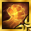 Lichtversion von Hand der Gerechtigkeit