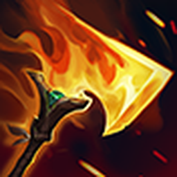 Hellfire Hatchet TFT item icon Hellfire Hatchet TFT item icon