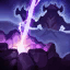 Rek'Sai dives underground and leaps towards her target, dealing massive damage. Void Rush