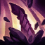 Rek'Sai burrows into the ground, gaining new abilities and increased Movement Speed. Her vision range is reduced and she cannot use basic attacks.<br><br>While Burrowed, Rek'Sai may cast Un-burrow to knock up and damage nearby enemies. Burrow / Un-burrow