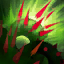 Thick vines spread through the ground and explode into spines, dealing magic damage to enemies within the area. If cast near a seed, Deadly Spines grows a Thorn Spitter plant, which fires at enemies from afar. Deadly Spines