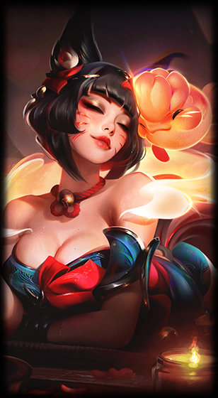 Ahri manantial del florecer espiritual nocturno