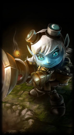 Tristana loading screen art