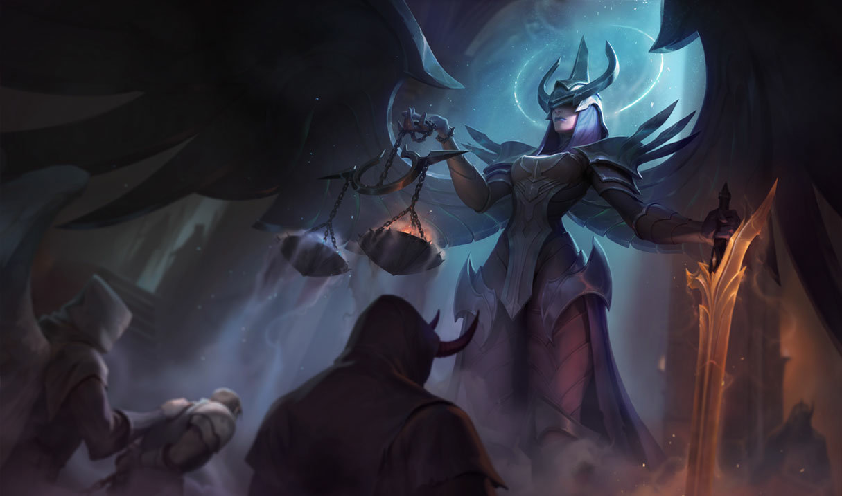 Splash art for Judgment Kayle skin