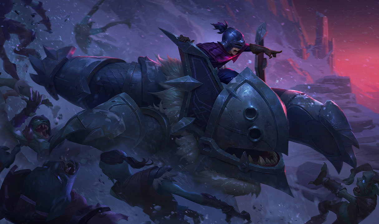 Splash art for Demolisher Nunu & Willump skin