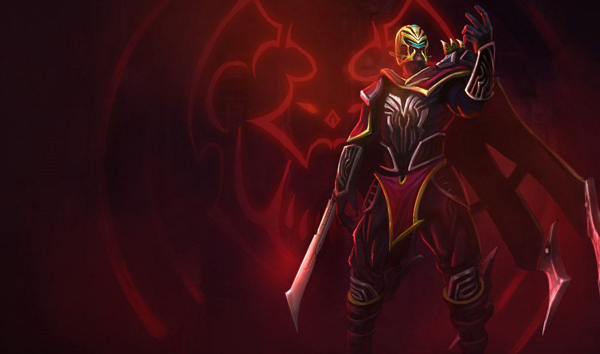 Splash art for Crimson Elite Talon skin