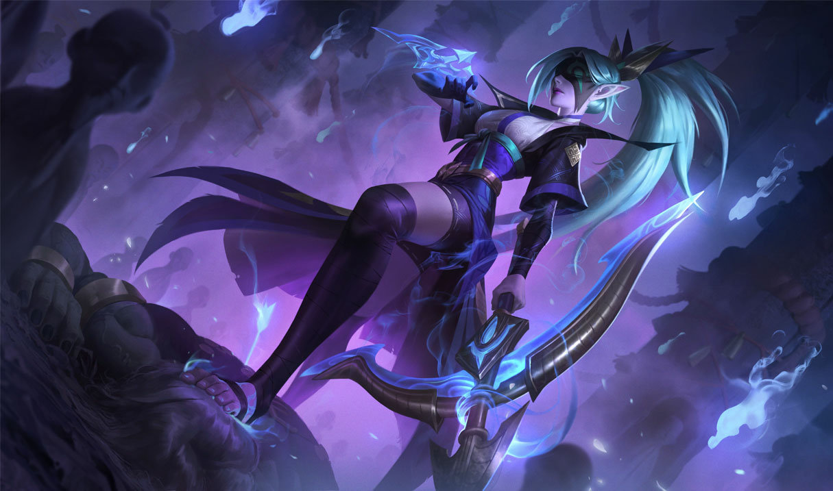 Sentinel Vayne champion skins in League of Legends