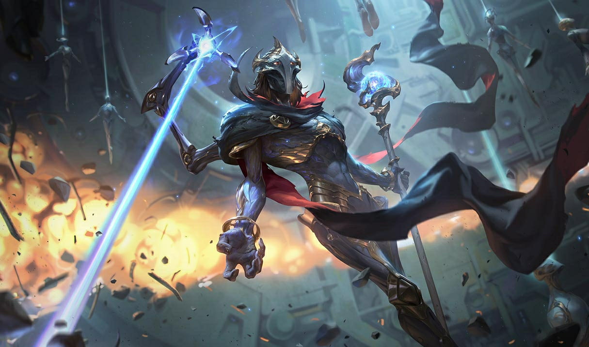 thumbnail image 2 of Tokidoki X LOL League Of Legends Viktor Unicorn Figure | PVC Q Version Model | Arcane 2 of 5